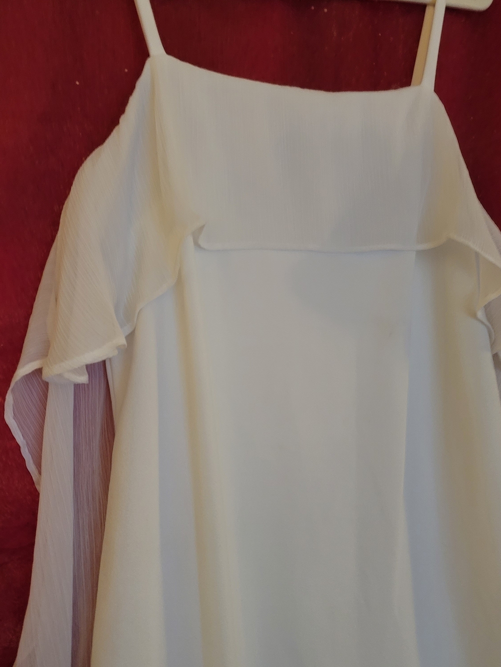 Dkny Sexy White Mini Dress